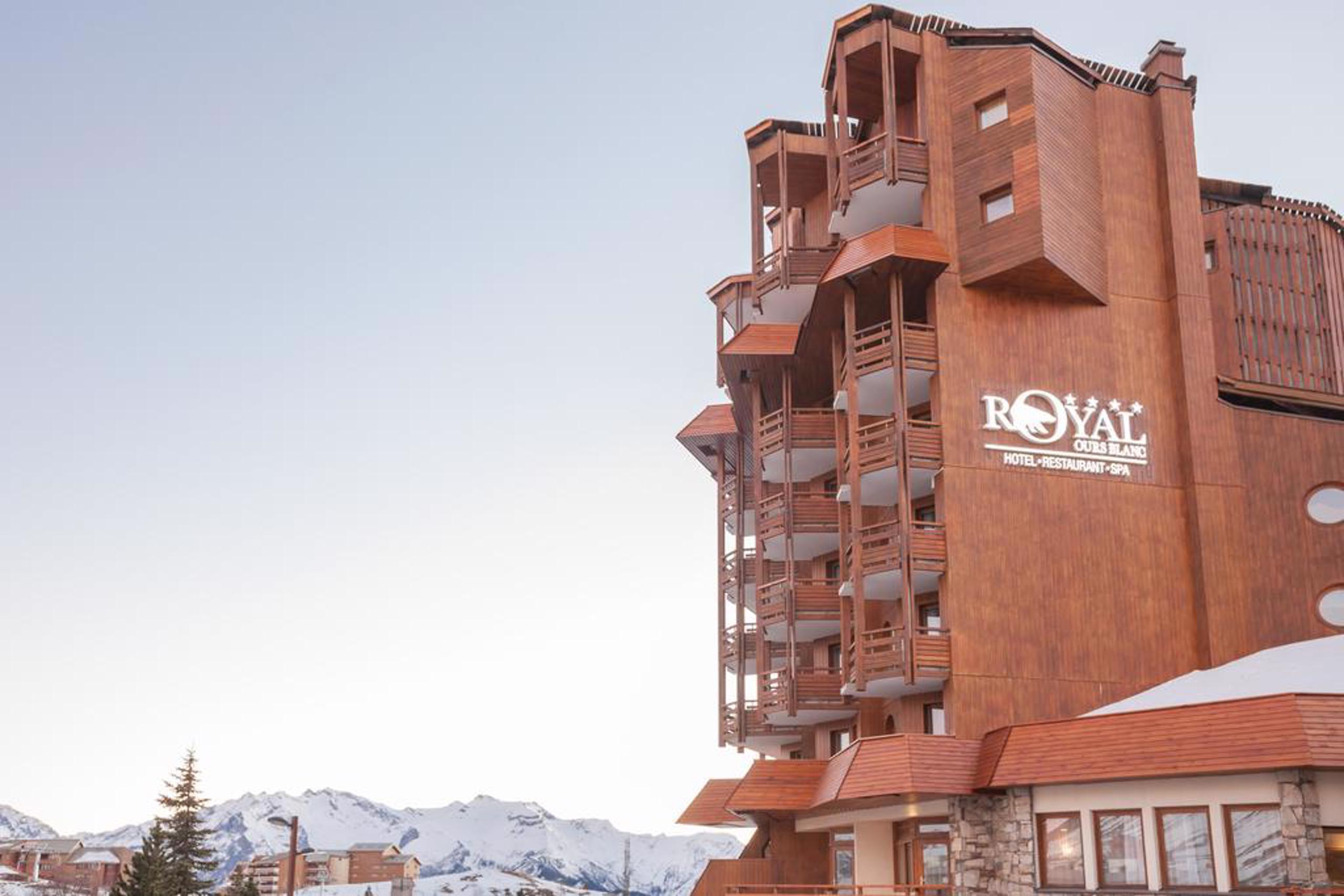 Royal Ours Blanc Boutique Hotel & Spa Alpe d'Huez Εξωτερικό φωτογραφία